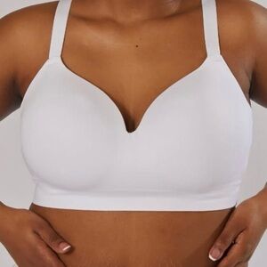 NWT BODY & BRA Supportive Comfort Bra Size 3XL White Wireless Extra Support